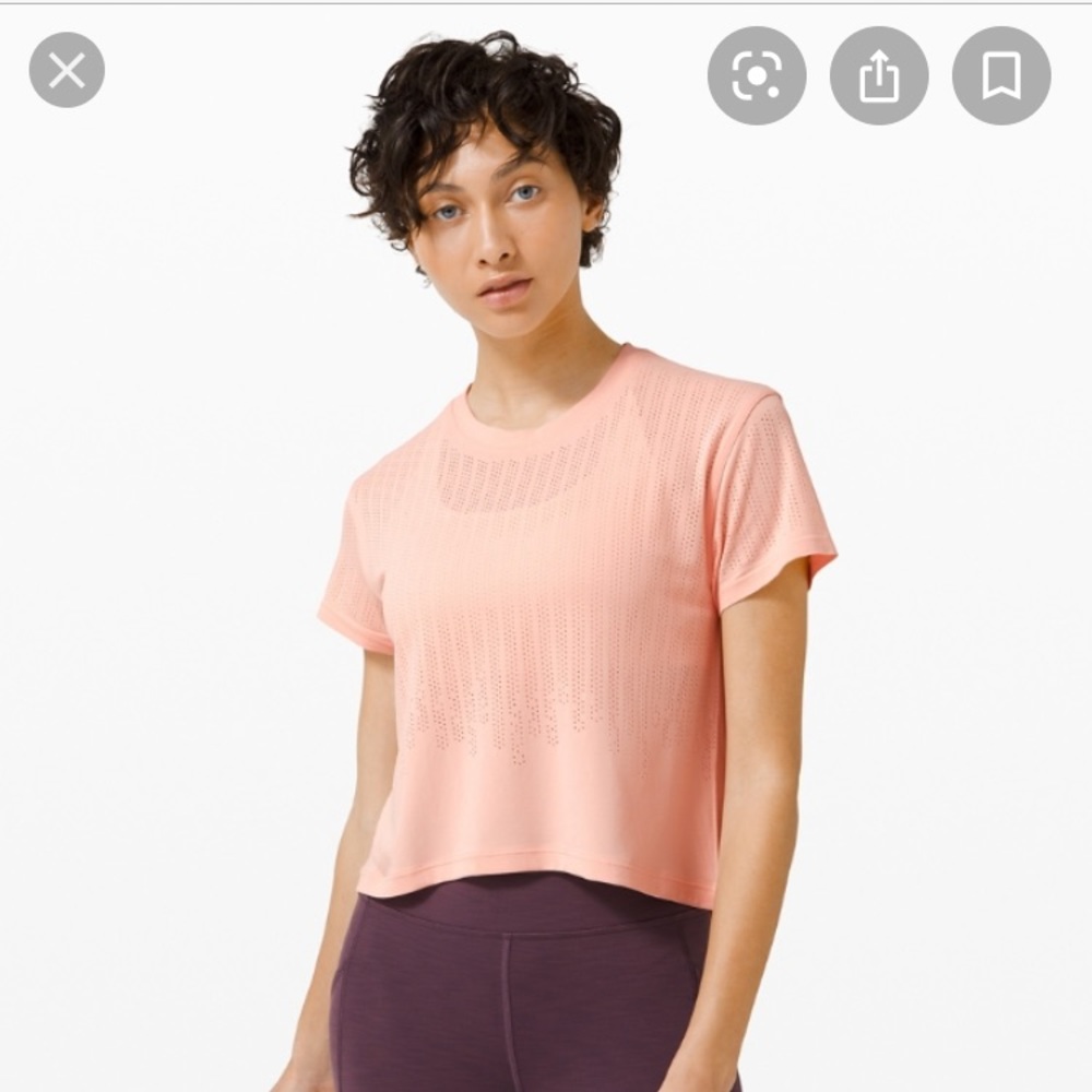 Lululemon Train to Be Short Sleeve